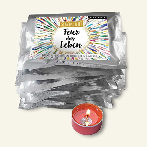 Fortunas Glückslicht | Edition Lovely | Feier das Leben | 10er-Set
