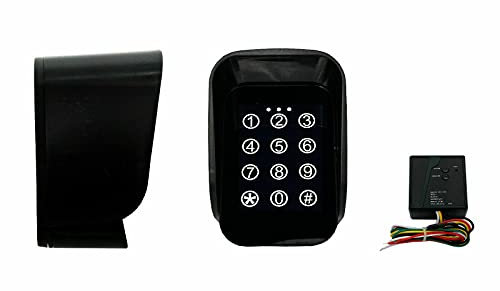 TASTIERA A COMBINAZIONE ANTIVANDALO IP65 CON RICEVITORE RADIO TOUCH VIA DIGITALE