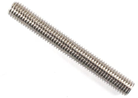 10 Stück M12 x 60 Edelstahl Vollgewinde-Schraubstangenbolzen