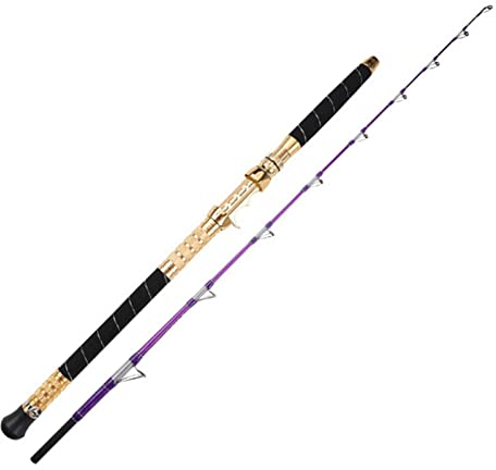 SUNESA Angelrute Profi Angelrute for Hochseeangeln, 1,65 m, Ködergewicht, 300–1000 g, Boot-Spinnwurfrute for Fischen von Thunfisch Angeln Rute (Color : 1.65m Casting Rod)