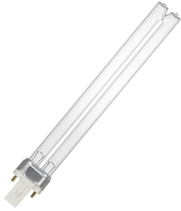 Coospider 18W HAVC UV Light Bulb,Replacement Sanitizer UVC Bulb for AC System, G23 2 Pin UVC Bulb for AC Duct.110v