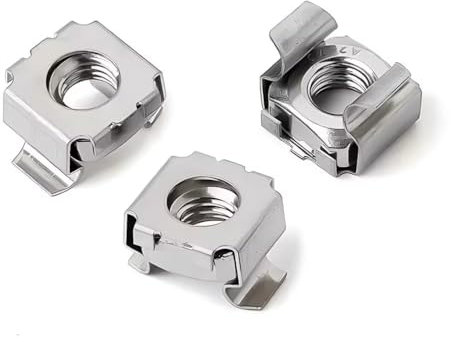 SYDARSYN Dadi Ingabbiati in Acciaio Inox Dadi a Gabbia M6 (10 Pezzi)