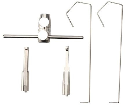 Outil de crochetage de serrure professionnel pour cadenas britannique, kit de crochetage de serrure de porte