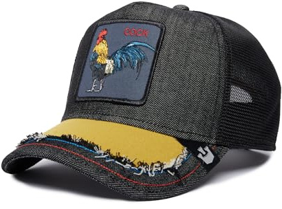 Goorin Bros. Trucker Cap Silky Cock Black Schwarz, Size:OneSize