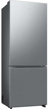 Samsung RB53DG703CS9EF Kühl-Gefrierkombination, 203 cm, 538 l, Extra breit (75 cm), Kühlschrank mit Gefrierfach, Wifi & AI Energy Mode, Twin Cooling+, Metal Cooling, No Frost+, Edelstahl Look