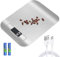 Balance de cuisine numérique, 10 kg/1 g, rechargeable par USB, avec écran LCD et fonction tare - Balance de cuisine professionnelle multifonction avec câble de charge de batterie