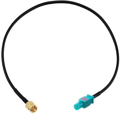 Cavo Di Prolunga Antenna Fakra Z Maschio A SMA Maschio 30 Cm Per Autoradio Unità Principale Android Navigazione GPS Radio FM Radio Satellitare Sirius XM Telematica 4G LTE Modulo Bluetooth