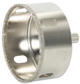 Flyshop Scie-cloche diamant de 90 mm, forets diamantés durables, scie-cloche pour carrelage, perçage précis, scie cloche à revêtement diamant pour couper le verre, le bois, le carrelage, la céramique,