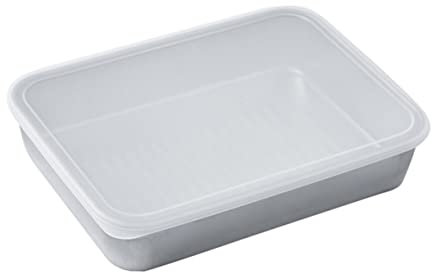 Cabilock Bandeja De Acero Inoxidable Para Hornear Reutilizable Multifuncional Para Servir Pizza Panadería y Postres Cenas Familiares