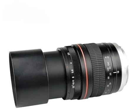 Obiettivo a focale fissa for ritratti con messa a fuoco manuale full frame da 135 mm F/2.8, compatibile con fotocamere DSLR Canon o Nikon 1300D 700D 5D2 7D 6D(Sony E)