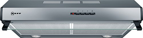 Neff DEB1612N (D16EB12N0) / hotte encastrable / 60 cm/acier inoxydable/mode évacuation d'air ou recyclage au choix