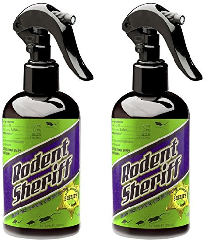 Rodent Sheriff Peppermint Oil Repellent | Fast Acting Pest Control Spray | Repels Mice, Racoons, Ants, and More