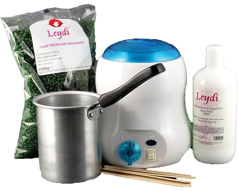 Leydi PROFI Heisswaxset Premium Azulen - Brazilian Waxing Komplettset für Pro...
