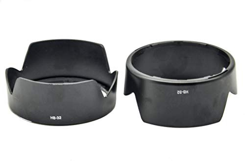 PROtastic ricambio HB-32 paraluce petalo * 2 Pack * Per Nikon 18–140 mm f/3.5–5.6 G ED VR, 18–135mm f/3.5–5.6 G ED VR, 18-105mm f/3.5–5.6 G ED VR, 18–70mm f/3.5–4.5 g IF-ED lenti