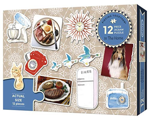 Gibsons In the Home 12 XXL Piece Jigsaw Puzzle | Limited Fine Motor Skills Visual Impairments | Extra Large Pieces Alzheimer’s Dementia | Premium 100% Recycled Board | Gift for Elderly Grandparents