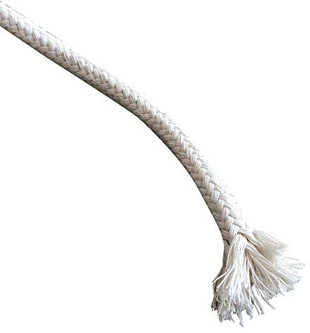 Grevinga® Baumwollkordel Ø 10 mm Baumwollseil mit Einlage (10 Meter)