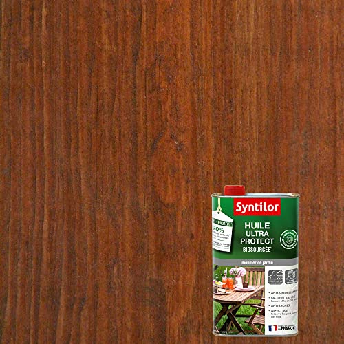 SYNTILOR - Huile Ultra Protect Biosourcée Teck Mat 1L 00931587
