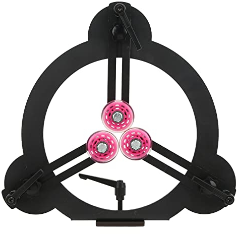 Drechselbank-Lünette, Runde Metall-Drehwerkzeuge für Holzdrehmaschinen-Teile, Zubehör, Tenfer-Drehbank-Schaukel Im Aufbrechbaren Stil, für 12-Zoll-Drehmaschinen