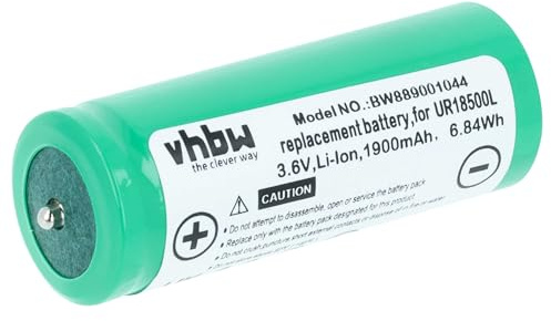 vhbw Batterie Compatible avec Braun Silk-épil 7, 5697, 7 Dual Epilator, Xpressive Rasoir Tondeuse électrique (1900mAh, 3,6V, Li-ION)