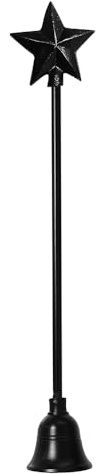 zeitzone Kerzenlöscher Stern Schwarz Weihnachten Flammenlöscher Dochtlöscher Nostalgie 28cm