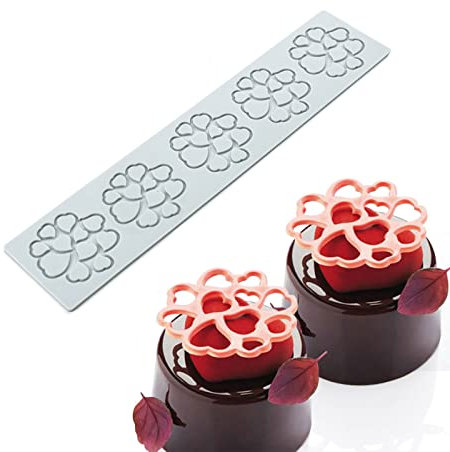 Molde de encaje de flores para tartas de boda, moldes de silicona para fondant, decoración de mousse, alfombrilla de glaseado, regalos para los amantes de la repostería