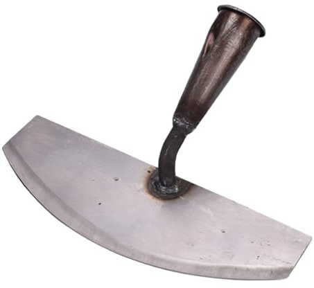 Ciieeo Houe à Main en Acier Inoxydable Blanc, Outil de Désherbage Manuel Compact et Robuste, Pelle de Jardin Multifonction pour Creusage et Labourage, 1 Pièce, pour Jardinage