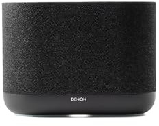 Denon Home 400 Wireless Speaker with Bluetooth, HEOS Multiroom Streaming & Dolby Atmos Music Support, AirPlay 2, and High-Resoltution Audio – Charcoal