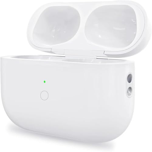 USB-C Carcasa de Carga inalámbrica Compatible con Air Pod Pro 1 y Pro 2, Reemplazo Original Type-C Wireless Charging Case con Botón de Sincronización Bluetoo