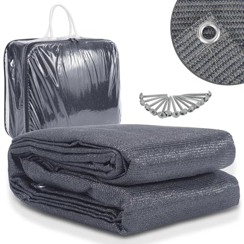 Jayseuw Vorzeltteppich, Vorzeltteppich Markisenteppich Campingteppich Outdoor Wetterfest, Zeltteppich mit 13 Heringe und Tragetasche