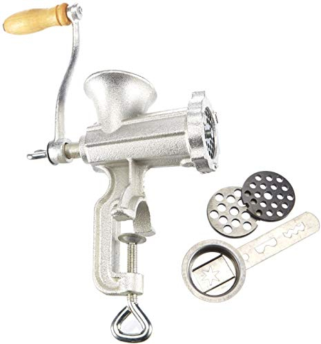 Karl Krüger FW 5 Serie Sirius - Tritacarne, Ghisa stagnata, Argento, Misura 5