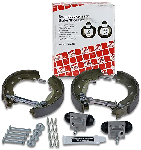 febi bilstein 38619 Bremsbackensatz mit Anbaumaterial, 1 Stück