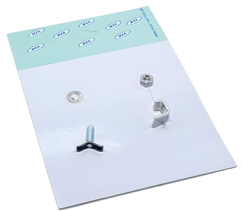 SET Befestigung Gasdrehgriff (Blattfeder, Zunge, SKM M6, Federscheibe B6)