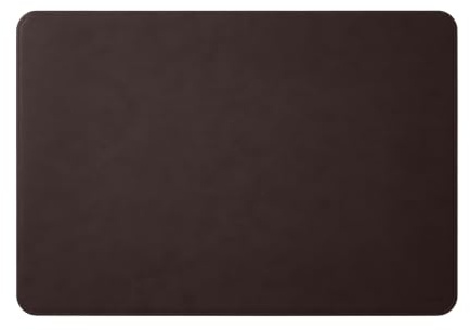 Eglooh - Herms - Schreibtischunterlage Leder mit Abgerundetem Design - Desk Mat Rutschfest - Office Essentials & Home Office Zubehör Made in Italy
