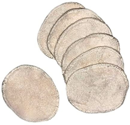 20 x Baumwolle - Nagellackentfernungspads - Waschbar - wiederverwendbare Baumwollepads - Nagellack einfach und schnell entfernen