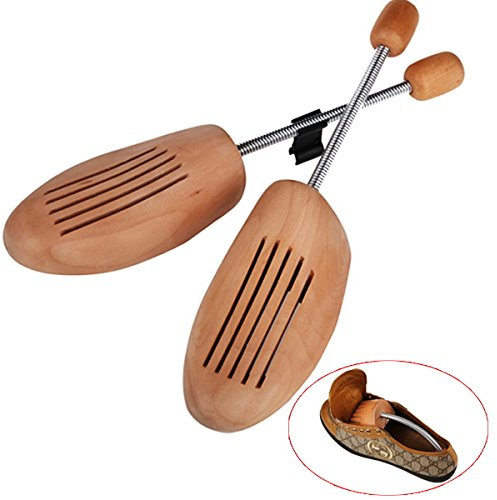 Shoe Tree Schima Superba Wood - Shoe Shaper, Shoe Widener Stretcher Preserves Natural Shape and Absorbs Moisture, Men and Women Shoe Trees.