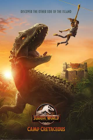 empireposter Jurassic World - Poster - Camp Cretaceous - Teaser