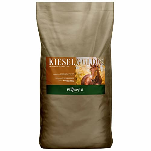 St.Hippolyt Kieselgold 25kg für Fell und Hufe