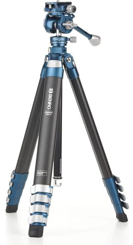 Benro CyanBird Carbon Fiber 5 Section Tripod w/FS20PRO 2 in 1 Head (TCBC15FS20PROC)