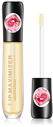 Rellenador de Labios de Día, Rellenador de Labios de Noche, Decolora las Arrugas de los Labios, Aumenta la Elasticidad de los Labios, Úselo con Brillo de Labios Mate, Hidrata e