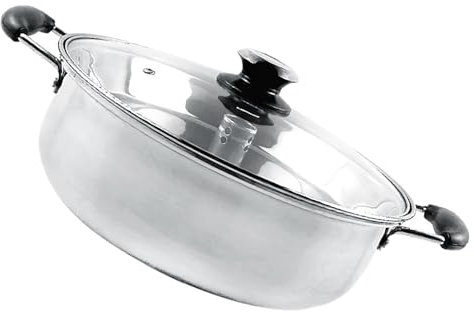 Vaporera, Fácil de Limpiar Vaporera Multiusos de Acero Inoxidable con Gran Capacidad para Empresas (Acero inoxidable 3)