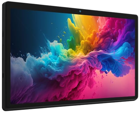 Freeski Android 14 Tablet, Octa-Core 10 Zoll Tablet, 10GB+64GB (erweiterbar auf 1TB), Android Tablet mit Bluetooth 5.3, WiFi 6, 5MP+8MP Dual Kamera, Face ID (Schwarz)