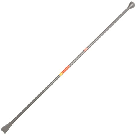 Amtech – 68” Post Hole Bar with Chisel End, Heavy-Gauge Steel for Breaking Hard Ground & Compact Soil, Ideal for Fence Post Installation, Landscaping & Outdoor Projects