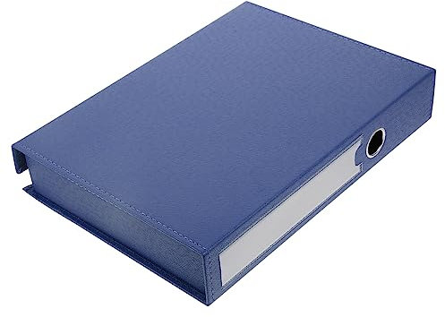 SHINEOFI Haushalts Aktenorganizer A4 Pu Leder Verschleißfest Mit Metallbügel Büro Schreibtisch Organizer Für Dokumentenablage Und Bürobedarf