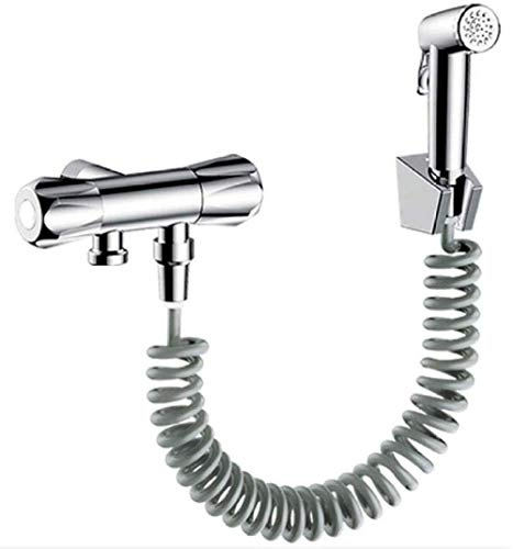 YCVAWEOD Handheldkitsprayer Set Edelstahltuch Windel Sprühhahn - Toilettenspray -Set Toilette Begleiter Toilettenbad Reinigung Spülmittel Waschmaschine Booster Düse Dual -Nutzung LWX