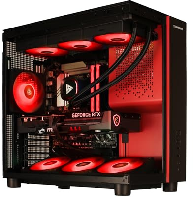 STORMCRAFT Phantom RTX 5080 Gaming PC Ryzen 7 9800X3D 32GB DDR5 2TB SSD
