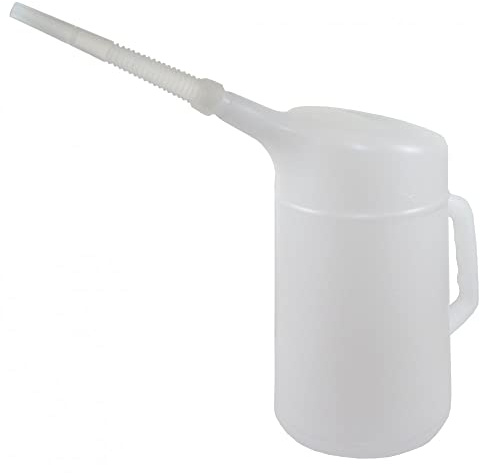 Ölkanne Kanne Wasserkanne Heizölkanne Kunststoff Weiß 4ltr.