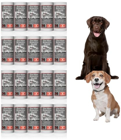 CARASELLE Pet Hair Remover Refill - 150m total (≈1500 Sheets Equivalent) Super Adhesive Picks up Lint, Hair & Debris! Multi-Purpose Dog Cat Hair Lint Roller also for Cleaning Clothes & Washing Machine