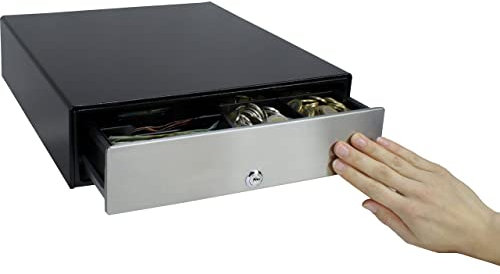 Kassenschublade KA-330 Touch - manuelle Push Öffnung, 8 große Münzfächer, 5 Scheinfächer - Kassenlade