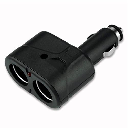 PolarLander Dual Cigarette Lighter Car Lighter Charger Socket Splitter 12V Car Cigar Lighter Socket Double Dual Adapter Splitter