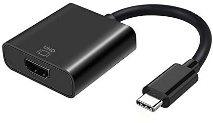 ADAPTADOR AISENS USB TIPO-C MACHO A HDMI 4K HEMBRA 15CM NEGRO A109-0344